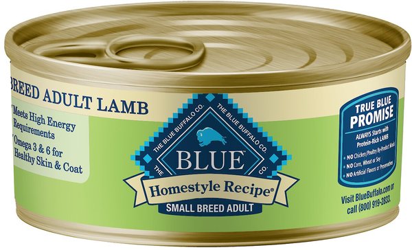 BLUE BUFFALO Homestyle Recipe Small Breed Lamb Dinner Canned Dog