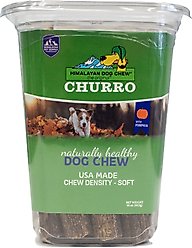 Himalayan Pet Supply Pumpkin Churro Dental Dog Treats, 16-oz tub