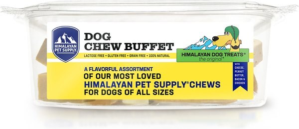 Himalayan Pet Supply Dog Chew Buffet Variety Pack Dog Treats, 32-oz tub