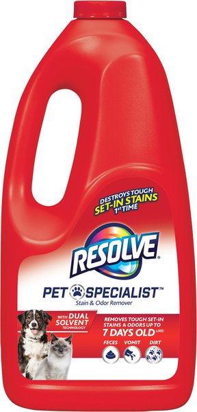 Resolve Pet Specialist Stain & Odor Remover, 60-oz bottle slide 1 of 8