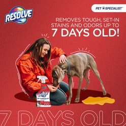 Resolve Pet Specialist Stain & Odor Remover, 60-oz bottle slide 2 of 7
