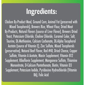 Temptations MixUps Tasty Human, Chicken, Liver & Beef Flavors Soft & Crunchy Cat Treats, 3-oz bag