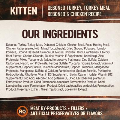 Show full view: Wellness CORE Grain-Free Kitten Formula Natural Dry Cat Food, 2-lb bag slide 7 of 12