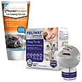 ThunderWunders Calming Paw Gel + Feliway Optimum Enhanced 30 Day Diffuser for Cats