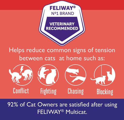 ThunderWunders Calming Cat Paw Gel + Feliway MultiCat Diffuser Refill