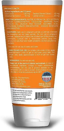 ThunderWunders Calming Cat Paw Gel + Feliway MultiCat Diffuser Refill