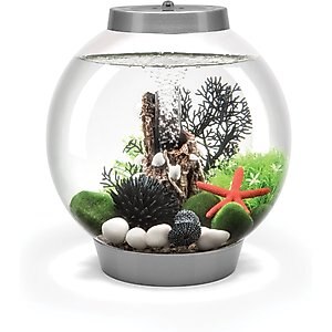 biOrb CLASSIC MCR Aquarium, Silver, 4-gal