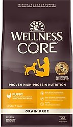 Wellness CORE Grain-Free Puppy Chicken & Turkey Recipe Dry Dog Food