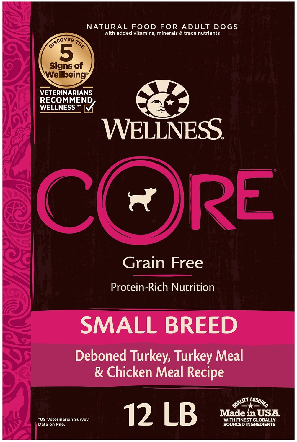 Wellness CORE Grain-Free Small Breed Turkey & Chicken Recipe