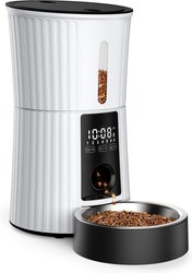 PATPET Timed Automatic Smart Feeder for Dog & Cat Food Dispenser with 10s Voice Recorder, 4-L