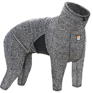 Kurgo Stowe Base Layer Dog Sweater, Heather Black, X-Small