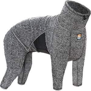 Kurgo Stowe Base Layer Dog Sweater, Heather Black, Large