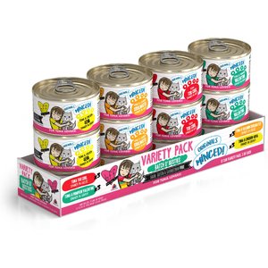 BFF Batch 'O Besties Variety Pack Canned Cat Food, 3-oz, case of 12
