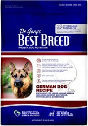Dr. Gary's Best Breed Holistic German Dry Dog Food, 13-lb bag slide 1 of 4