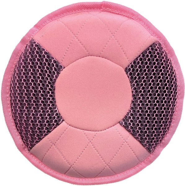 fouFIT Waterproof Mesh Dog Frisbee, Pink slide 1 of 2