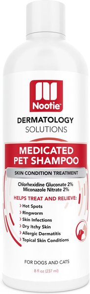 Nootie Medicated Antimicrobial Dog Shampoo, 8-oz bottle slide 1 of 4