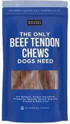 Natural Rapport The Only Beef Tendon Chews Dogs Need Hard Chew Dog Treats, 10 count