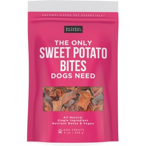 Natural Rapport The Only Sweet Potato Bites Dogs Need Dog Treats, 8-oz bag