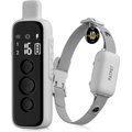 PATPET NFC ID Pet Tag & P650 1000-ft Remote Dog Training Shock Collar, Gray