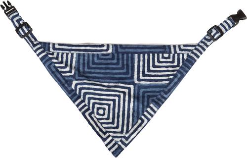 Show full view: Dog Gone Smart Unbugz-It Bug Repellent Dog Bandana, Blue, X-Large slide 2 of 2