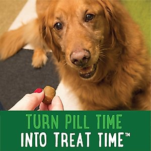 Greenies Pill Pockets Canine Hickory Smoke Flavor Dog Treats, Capsule Size, 30 count
