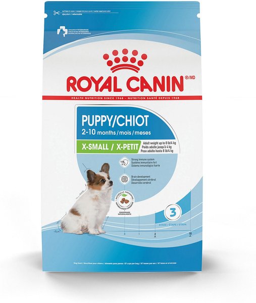 ROYAL CANIN Size Health Nutrition X Small Puppy Dry Dog Food 3 lb