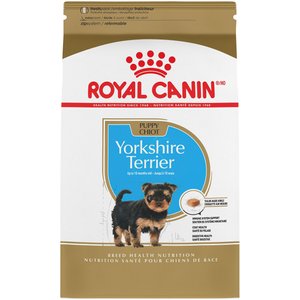 Royal Canin Breed Health Nutrition Yorkshire Terrier Puppy Dry Dog Food, 2.5-lb bag