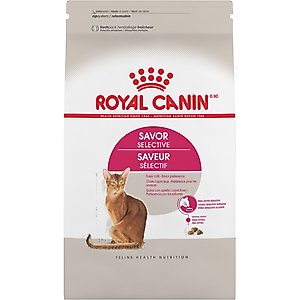 Royal Canin Feline Health Nutrition Savor Selective Adult Dry Cat Food, 6-lb bag
