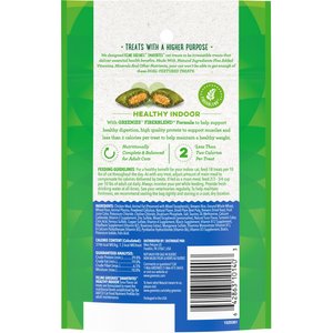 Greenies Feline SmartBites Healthy Indoor Natural Tuna Flavor Soft & Crunchy Adult Cat Treats, 2.1-oz bag