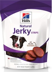 Hill's Natural Jerky Strips with Real Beef Dog Treats, 7.1-oz bag