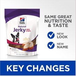 Hill's Natural Jerky Mini-Strips with Real Chicken Dog Treats, 7.1-oz bag slide 2 of 6