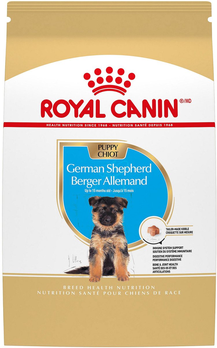 ROYAL CANIN Breed Health Nutrition German Shepherd Puppy Dry Dog Food 30 lb bag Chewy