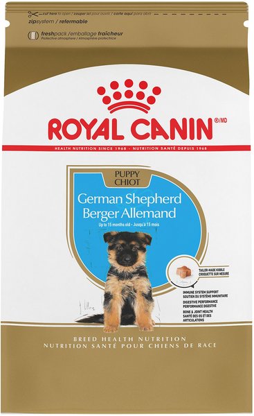 Royal Canin Breed Health Nutrition German Shepherd Puppy Dry Dog Food, 30-lb bag slide 1 of 8