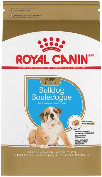 Royal Canin Breed Health Nutrition Bulldog Puppy Dry Dog Food, 6-lb bag slide 1 of 8