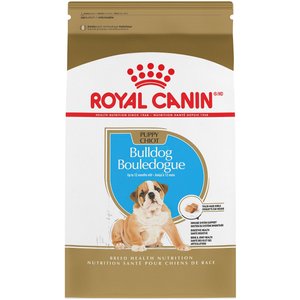 Royal Canin Breed Health Nutrition Bulldog Puppy Dry Dog Food, 6-lb bag