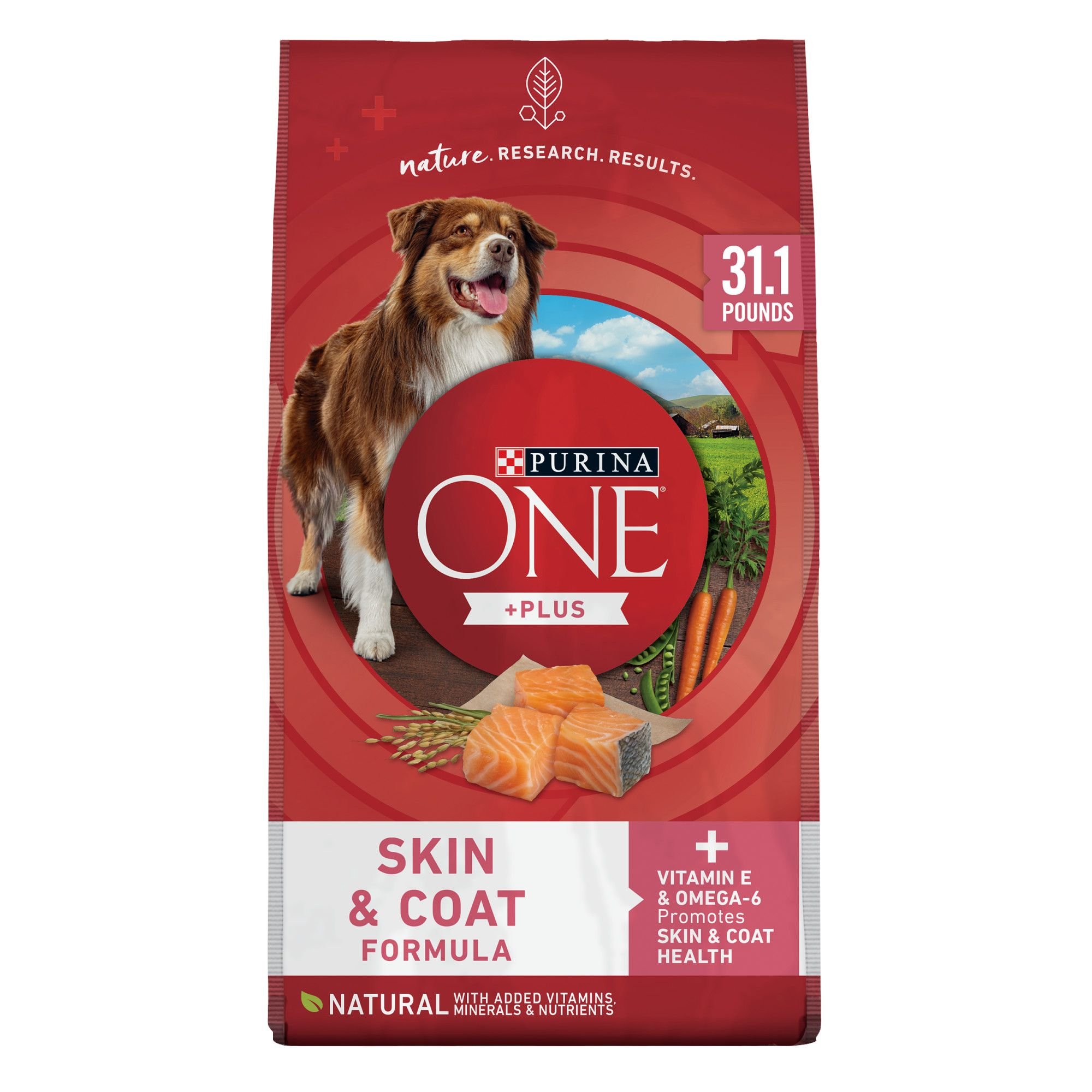 PURINA ONE +Plus Adult Skin & Coat Formula Dry Dog Food Customer