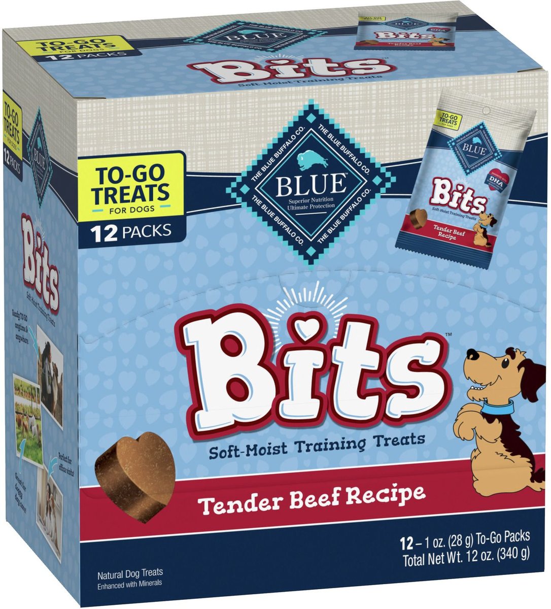 blue buffalo beef bits dog treats