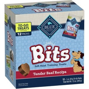 Blue Buffalo Bits Tender Beef Recipe Dog Treats, 12 count