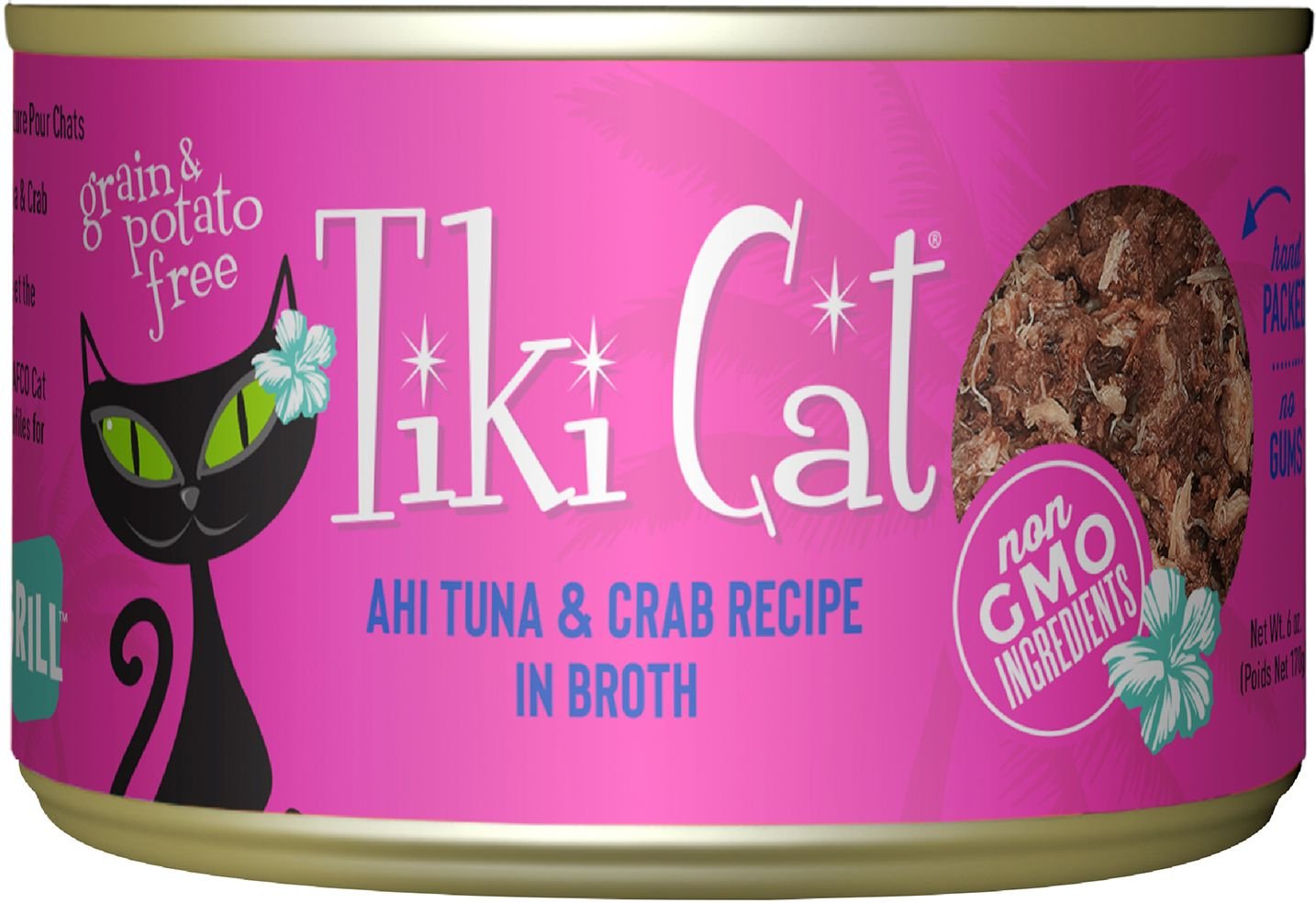 tiki cat ahi tuna with prawns