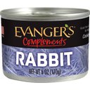 Evanger's Grain-Free Rabbit Canned Dog & Cat Food, 6-oz, case of 24