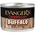 Evanger's Grain-Free Buffalo Canned Dog & Cat Food, 6-oz, case of 24