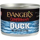 Evanger's Grain-Free Duck Canned Dog & Cat Food, 6-oz, case of 24