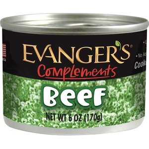 Evanger's Grain-Free Beef Canned Dog & Cat Food, 6-oz, case of 24