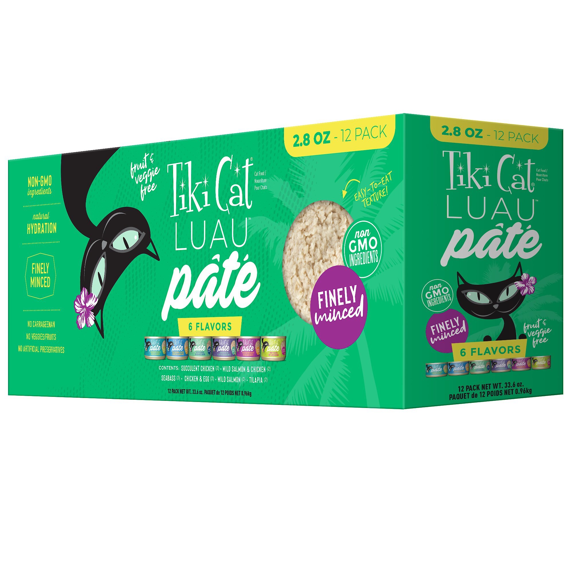 Tiki Cat Luau Variety Pack Pate Wet Cat Food