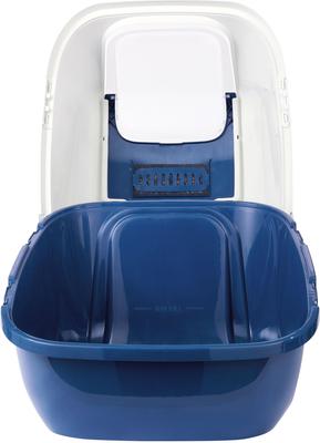 Show full view: Frisco Mega Deluxe Litter Box, Navy Blue, 26-in slide 5 of 7