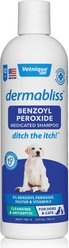 Vetnique Labs Dermabliss Fragrance-Free Benzoyl Peroxide Dog & Cat Shampoo, 16-oz bottle