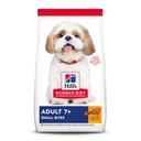 Hill's Science Diet Senior Adult 7+ Small Bites Chicken Meal, Barley & Rice Recipe Dry Dog Food, 33-lb bag