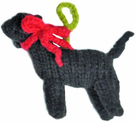 Chilly Dog Black Lab Ornament slide 1 of 1