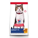 Hill's Science Diet Senior Adult 7+ Chicken Recipe Dry Cat Food, 7-lb bag