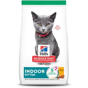 HILL S SCIENCE DIET Indoor Kitten Dry Cat Food 7 lb bag Chewy